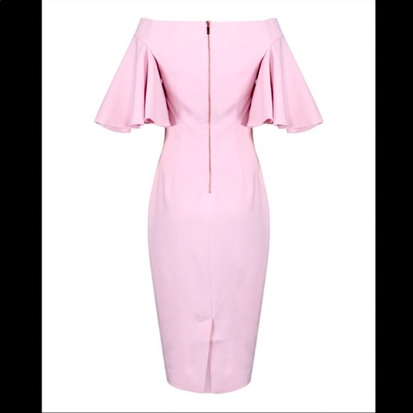 2021 TED BAKER. CALINDA DRESS LIKE NEW FROM 2021 COLLECTION/ SEASON - Picture 4 of 7